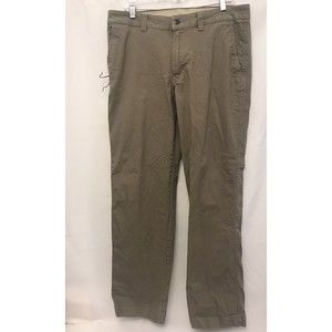 Columbia Regular Fit Pants Men 34x 32 Khaki Olive Hiking Fishing Hunting